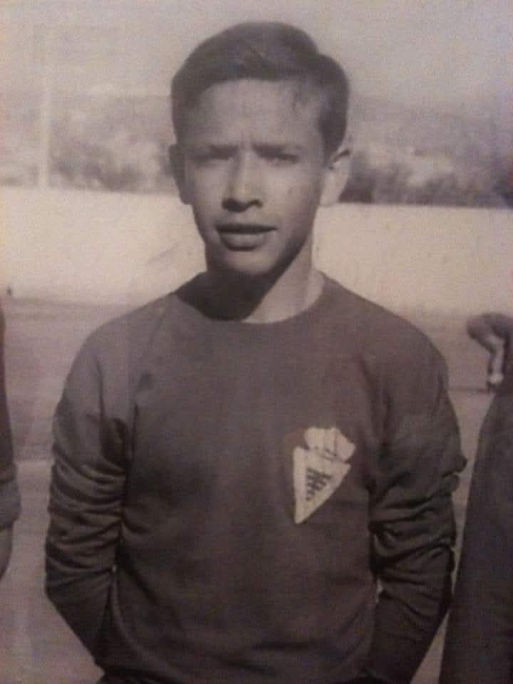 Antonio Enrique Hernández Abenza en su etapa como jugador del Real Murcia, temporada 1967/68